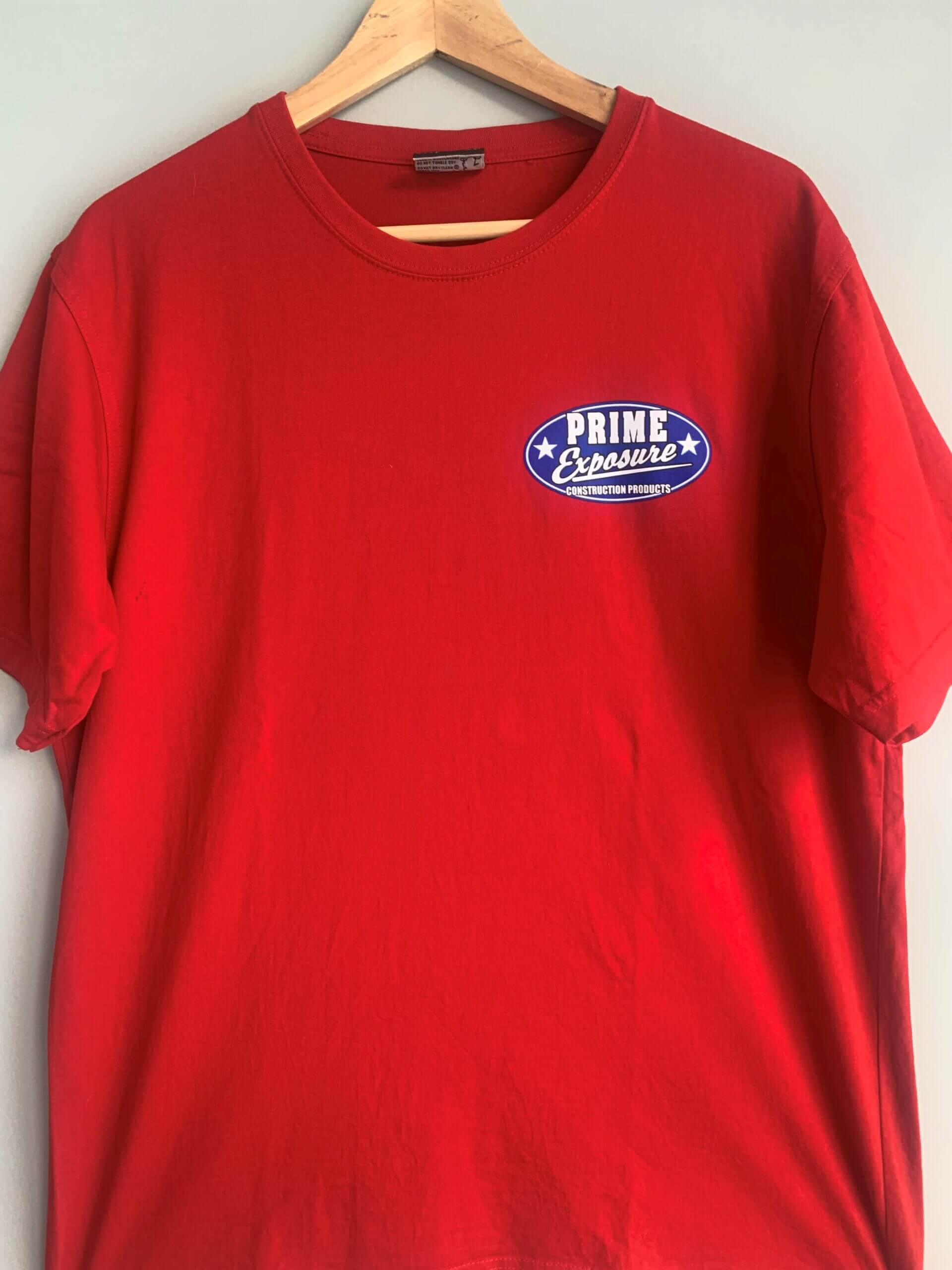 Prime Red Tee - Prime Exposure