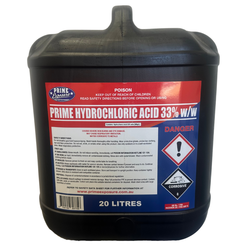 Prime Hydrochloric Acid 33 Prime Exposure Prime hydrochloric acid 33 prime exposure